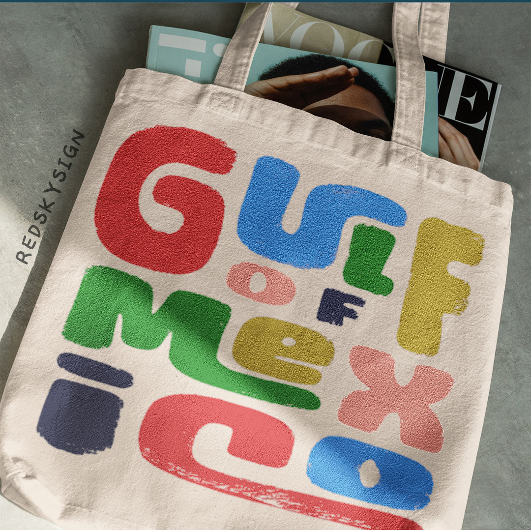 a Gulf of Mexico Pillow / Tote