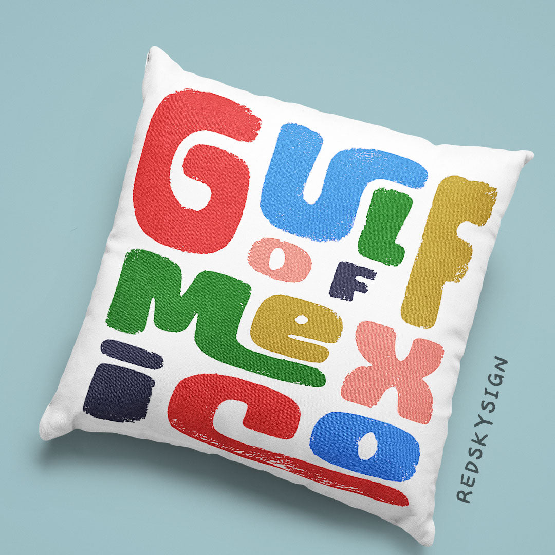 a Gulf of Mexico Pillow / Tote